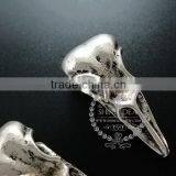 32*15mm Vintage Antique Silver Metal Heavy Duck Head Skull Pendant Charm 1830066 thumbnail-3