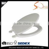 HY-D22 Plastic Material Hinge Soft Close Toilet Seat thumbnail-1