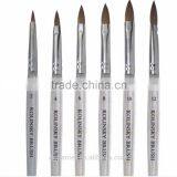 Hot Sell Best Quality Professional 5pcs Acrylic Nail Art Brush Kolinsky Nail Brushes for Girls Beauty thumbnail-3