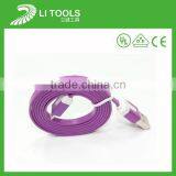 High Quality Low Profile Colorful Micro Light LED Micro USB Cable For Android Data Cable thumbnail-3