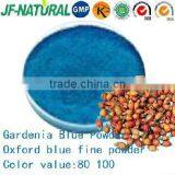 100% Natural Gardenia Blue Powder ISO, GMP, HACCP, KOSHER, HALAL Certificated Manufacture thumbnail-1