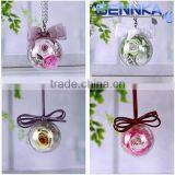 Wholesale Luxuious Preserved Flower Crystal Glass/ Birthday Gift Valentine's Gift thumbnail-4