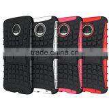 For MOT Z Armor CASE Heavy Duty Rugged TPU Kickstand ShockProof Tyre CASE COVER TANK CASE