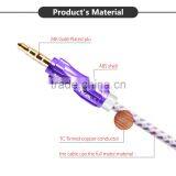 VOXLINK 1m/2m/3m/5m/8m/10m 3.5mm to 3.5mm Aluminium Jack Aux Stereo Audio Cable Male to Male Extension Cable thumbnail-4