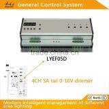 High Quality and Huge Capacity 4CH 5A Rail Dmx 512 Light Controller thumbnail-1