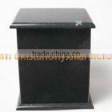 NATURAL STONE JET BLACK MARBLE URNS thumbnail-1