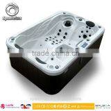 Indoor Bathtub Hydro Massage Wood-plastic Panel Hot Tub (S502)