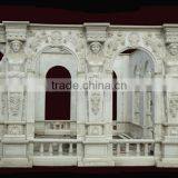 Garden White Marble Pavilion Design thumbnail-1