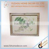 Classical Linen Printing Wall Wooden Picture Frame With High Quanlity thumbnail-2