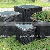 Baskets/ Square Outdoor Flower Basket Set of 4 Pcs thumbnail-1