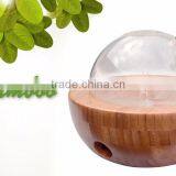 Global Wood Bamboo Bamboo LED Aroma Diffuser Ultrasonic Nebulization Essential Oil Diffuser thumbnail-2