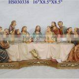 Last Supper Sculpture,native American Nativity Sets,2014 Resin New Design thumbnail-1