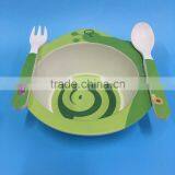 HOT SALE ECOFRIENDLY BAMBOO FIBER CHILD DINNER SET thumbnail-6