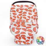Wholesale Mulit Usage Various Prints Stretchy Nursing Cover Baby Car Seat Cover thumbnail-5