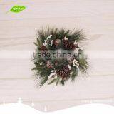 GNW CHWR-1605028 Customized Promotional Real Small Christmas Wreaths With Ornaments thumbnail-1