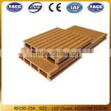 Supply 150 * 25 Wood Plastic Floor PE Outdoor Decorating Plate thumbnail-1
