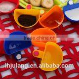 Nes Design 4pcs Plastic Dip Clips /plastic Sauce Plate Clips