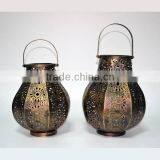 Moroccan Copper Lantern thumbnail-1
