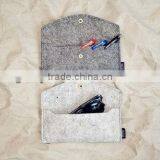 2017 Wholesale Pure Wool Felt Mutiple Wallet Card and Money Storage Made in China