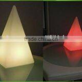 Rechargeable RGB Pyramid Led Decorative Lamp thumbnail-2