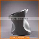 Office Furniture Office Chair Fiberglass Silver Gray Chair thumbnail-2