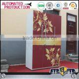 Bedroom Furniture Steel Wardrobe Closet Design Metal Clothes Cupboard thumbnail-2