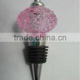 Latest Design Acrylic Led Color Changing Bar Wine Bottle Stopper Accessories thumbnail-1