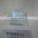 Square Zinc Planters Flower Rim thumbnail-1