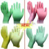 NMSAFETY PPE Products Different Color pu Dipping Working Gloves thumbnail-1