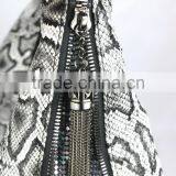 New Model Metal Chain Ornament Snake Skin Fashion Ladies Handbag thumbnail-5