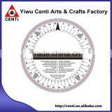 Customized 4 Color Printing Perpetual Calendar & Scheduling Wheel Calculator thumbnail-2