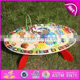 2017 New Design Multi-function Toys Wooden Toddler Activity Table W12D065 thumbnail-3