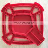 Wholesale Food Grade Silicone Trivet Mat With Spoon Rest Silicone Pot Mat thumbnail-2