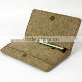 Polyester Felt Wallet Money Holder Card Holder Purse Pouch Money Container Cash Wallet Money Holder Snap Button thumbnail-1