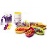 Custom Luna Medium Colander and Dew Bowl,hot Selling Luna Shape Colander and Dew Bowl,custom 1.5-quart Plastic Bowls China thumbnail-1