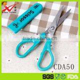 Fashional Style Top Sale Good Quality Full PP Material Students Scissors thumbnail-1