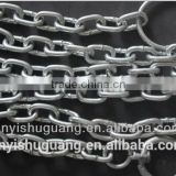 Linyi High Quality Electro Galvanized Animal link chain