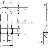 ATLI SKC-M4-G210 US Type Screw Pin Anchor D Shackle thumbnail-2