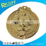 Round Shape Golden Metal Medals for Souvenir thumbnail-4