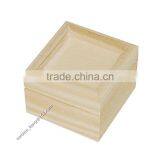 Small Wooden Box With Raised Edges thumbnail-1