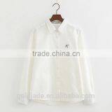 Wholesale Clothing Dress Shirt Formal Women Shirt Office Ladies Blouse Shirt thumbnail-3