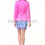 New Design Jackets Suit One Button Slim Blazer Jacket Women 2015 thumbnail-3