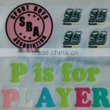 High Quality Flocking Transfer for Garments , Shoes , Toys