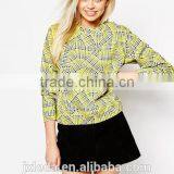 All-over Print Long Sleeve Grid Pullover Sweatshirts Custom in Nanchang thumbnail-2