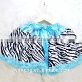 Baby Boutique Brand Name Clothing Christmas Costume Satin Chevron Pettiskirt Dance Wear Skirts for Young Girls thumbnail-3