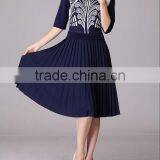 Raw White Sweater Dress for Women thumbnail-1