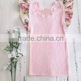 Unique Stretchy Summer Clothes Organic Cotton T-shirt Pure Color White T-shirt thumbnail-1