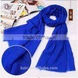 High Quality Scarves Female Pure Color Cashmere Big Shawl Winter Scarf To Keep Warm Warm thumbnail-3