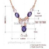 Fashion Plating Rose Gold Pendant Necklace thumbnail-5