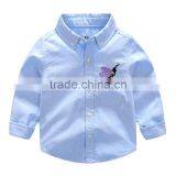 S33474W Boy's Shirts 2017 Fashion Long Sleeved Baby Shirt thumbnail-3